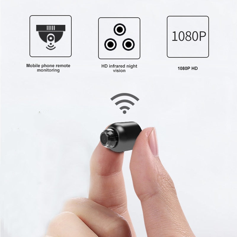 1080P HD Wireless WiFi Baby Monitor Mini Camera – Music Chests