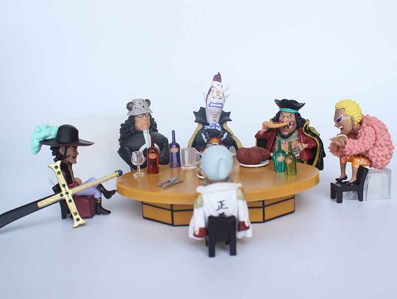 Tsuru and the Five Shichibukai Collectible One Piece PVC Action