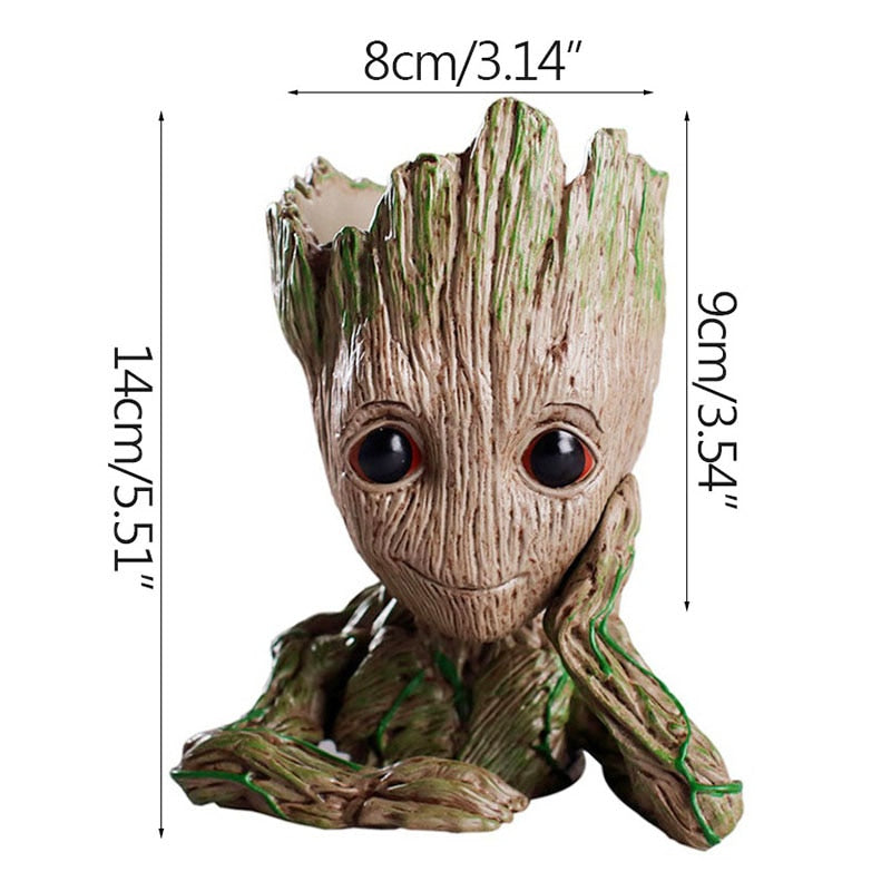dancing groot plant pot Strongwell Resin Groot Flower Pots For Garden Planters – Music Chests