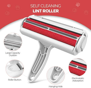 2-Way Lint Pet Hair Roller Remover