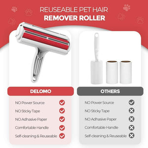 2-Way Lint Pet Hair Roller Remover