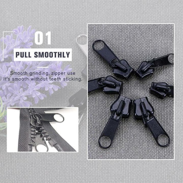 6pcs Instant Fix Universal Zip Slider