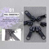 6pcs Instant Fix Universal Zip Slider