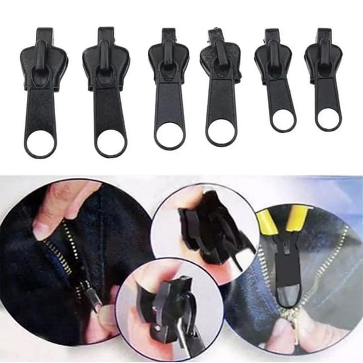 6pcs Instant Fix Universal Zip Slider
