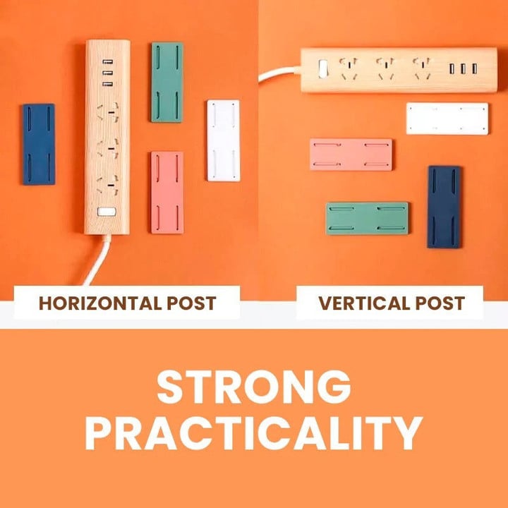 Self-adhesive Cable Seamless Power Strip