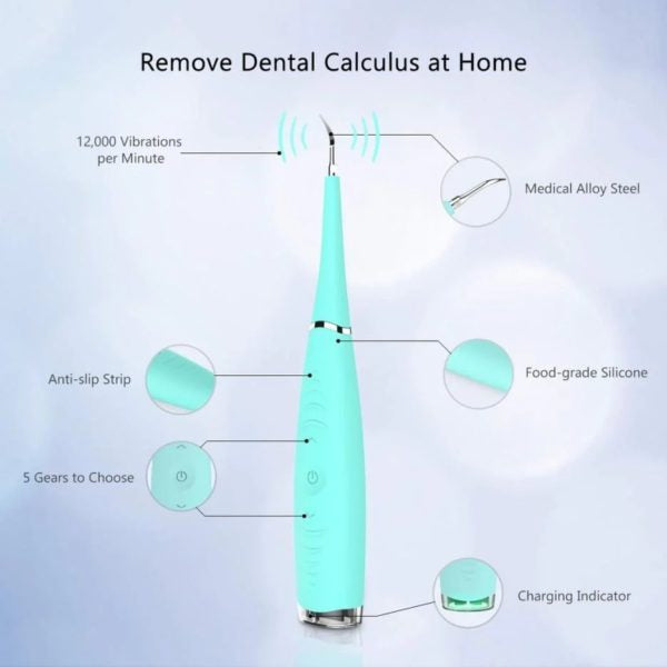 Ultrasonic Sonic Calculus Plaque Remover Tool Kit