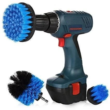 3Pcs/Set Electric Drill Brush Power Scrubber