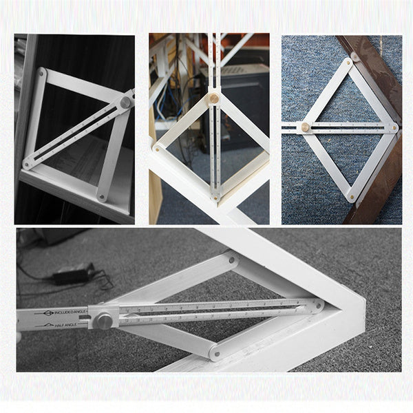 Multi Angle Bevel & Corner Protractor Ruler