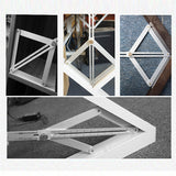 Multi Angle Bevel & Corner Protractor Ruler