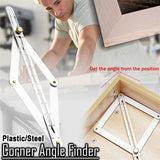 Multi Angle Bevel & Corner Protractor Ruler