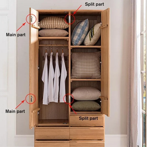 Hidden Ultra-thin Invisible Cabinet Door Magnets