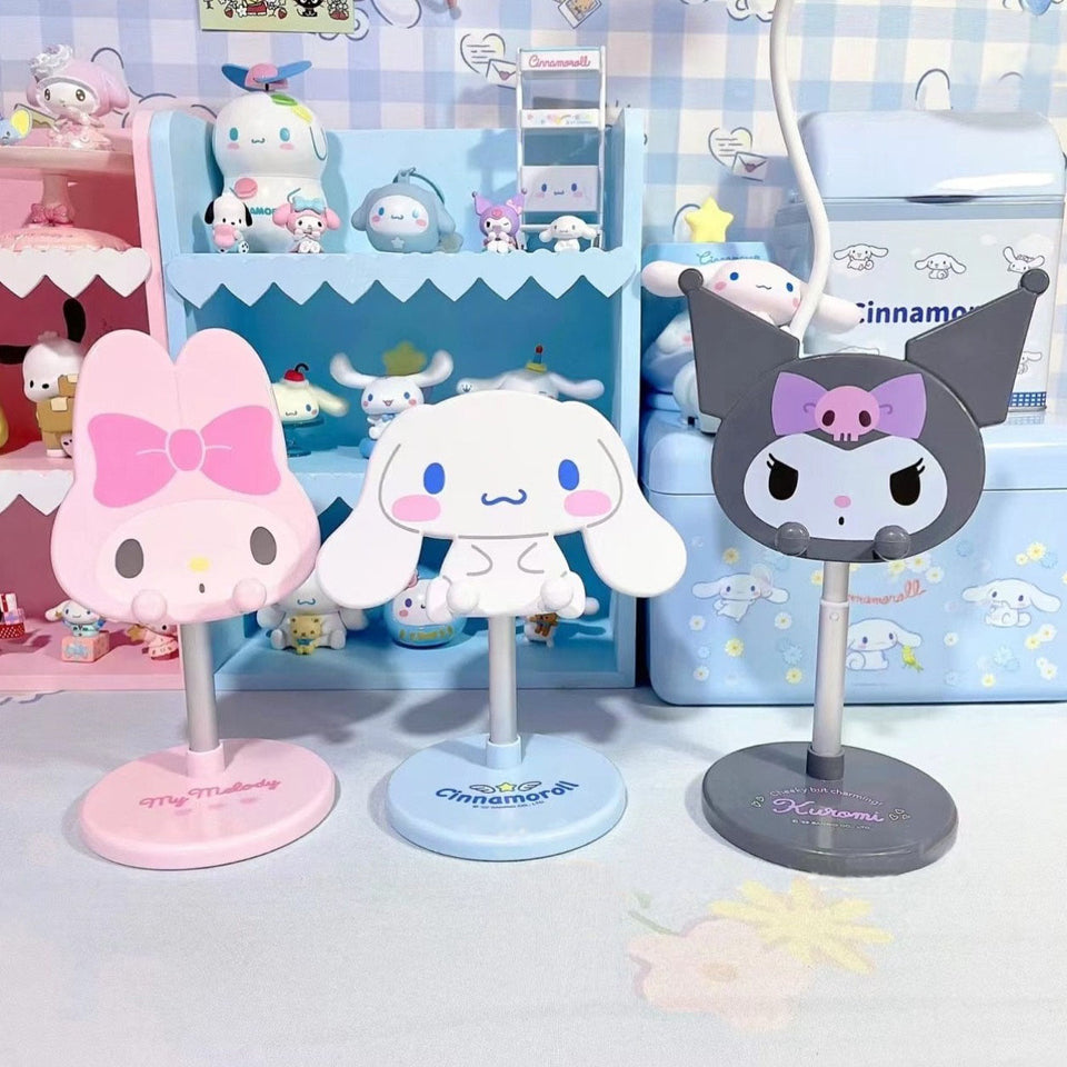 Sanrioed My Melody Cinnamoroll Kuromi Phone Holder Stand