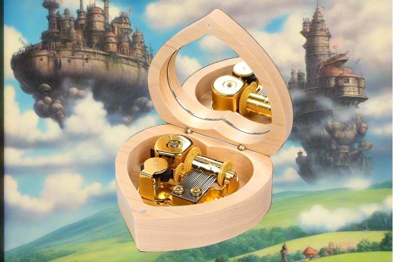 Howls Moving Castle Theme Song Heart Music Box