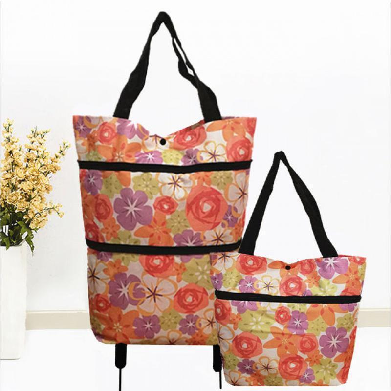 Shopping Organizer Portable Trolley Bag