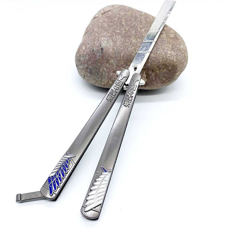 Attrack On Titan Balisong Butterfly Knife