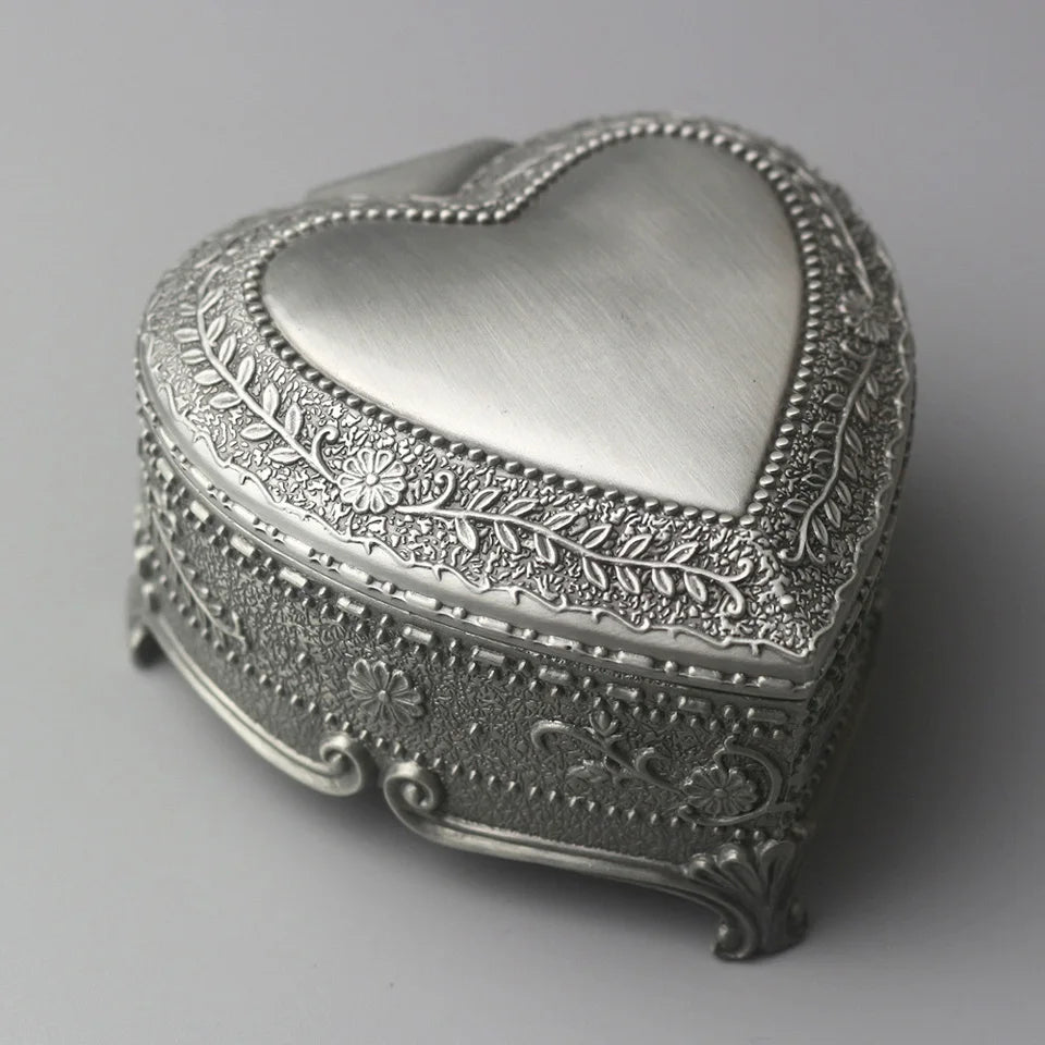 Metal Heart Shaped - Music Chest