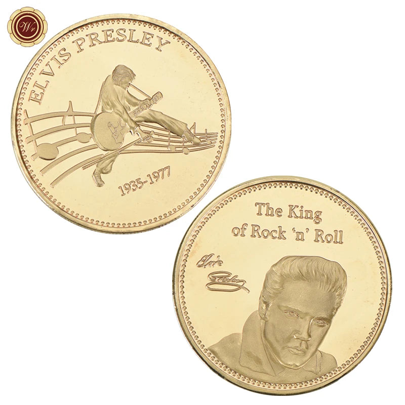 The King Of Rock - Gold Commemorative Coin