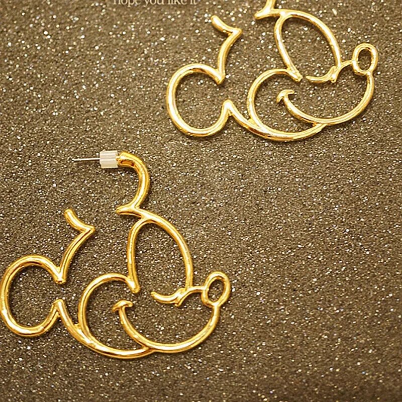 Mickey Mouse - Hoop Earrings