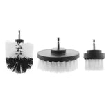 3Pcs/Set Electric Drill Brush Power Scrubber