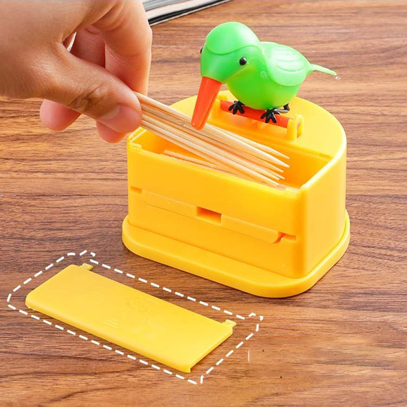 Small Bird Toothpick Dispenser Storage