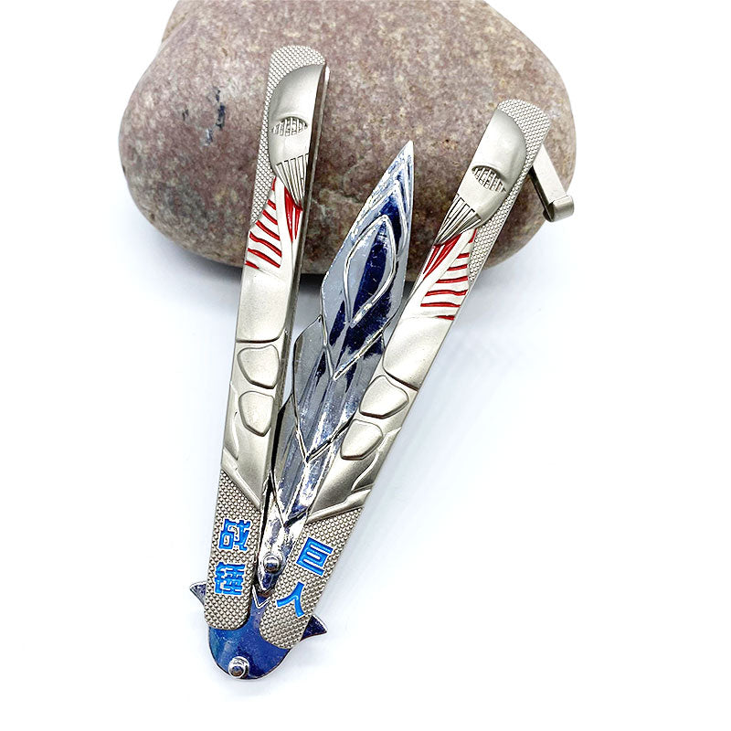 Attrack On Titan Balisong Butterfly Knife