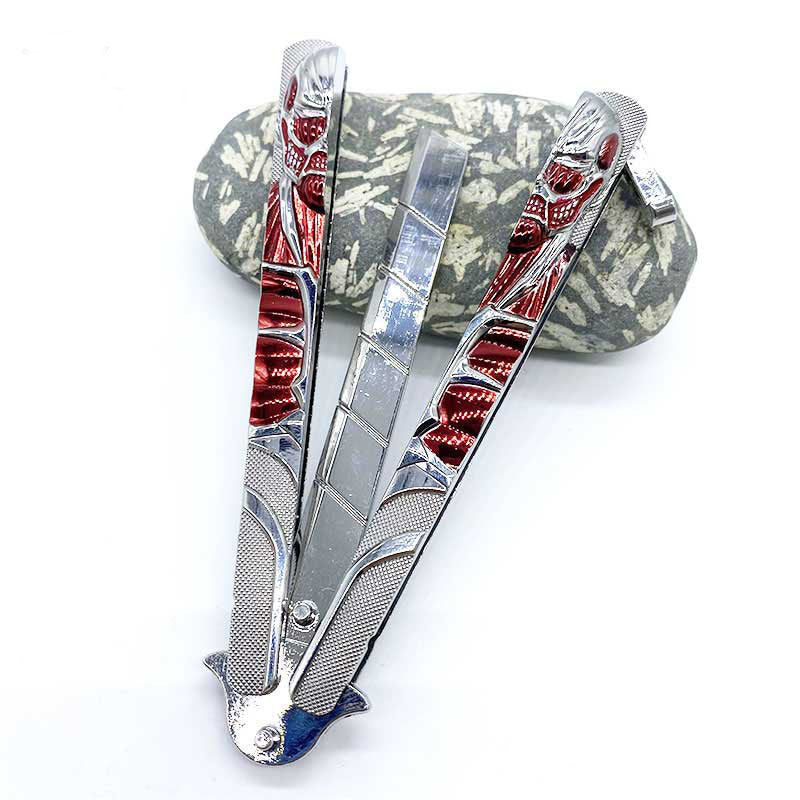 Attrack On Titan Balisong Butterfly Knife