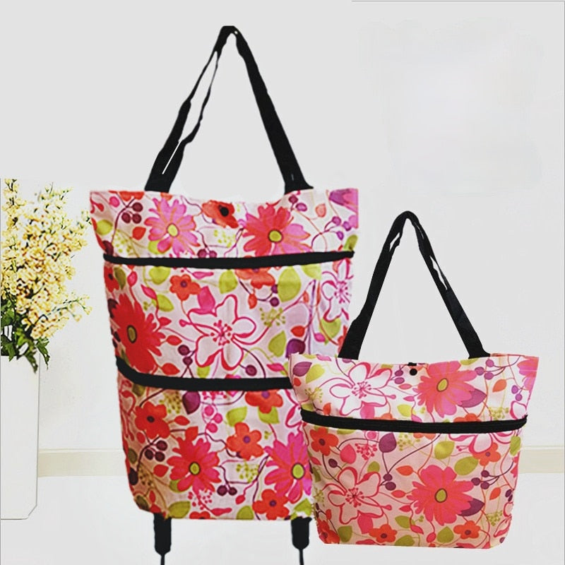 Shopping Organizer Portable Trolley Bag