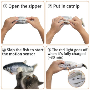 Electric Dancing Fish Baby and Pet Toy