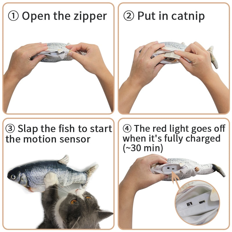 Electric Dancing Fish Baby and Pet Toy