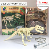 Archaeological Dinosaur Fossil Skeleton Model
