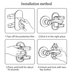 Safety Lock Anti-Theft Protection Door Lock