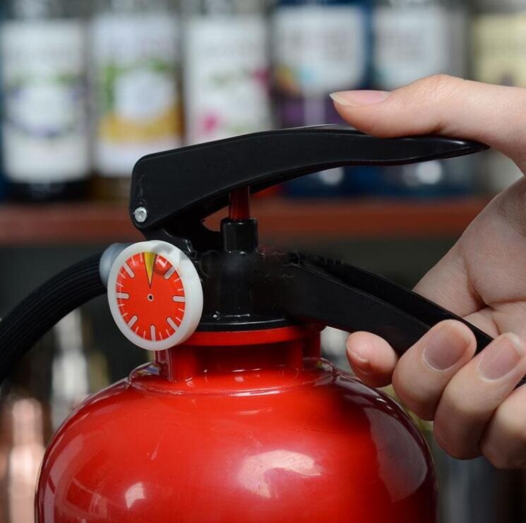 Fire Extinguisher Beer Bottle Dispenser
