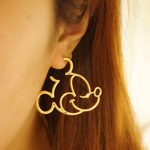 Mickey Mouse - Hoop Earrings