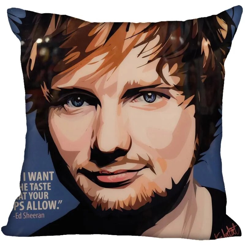 Ed Sheeran - Throw Pillow Case