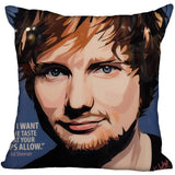 Ed Sheeran - Throw Pillow Case