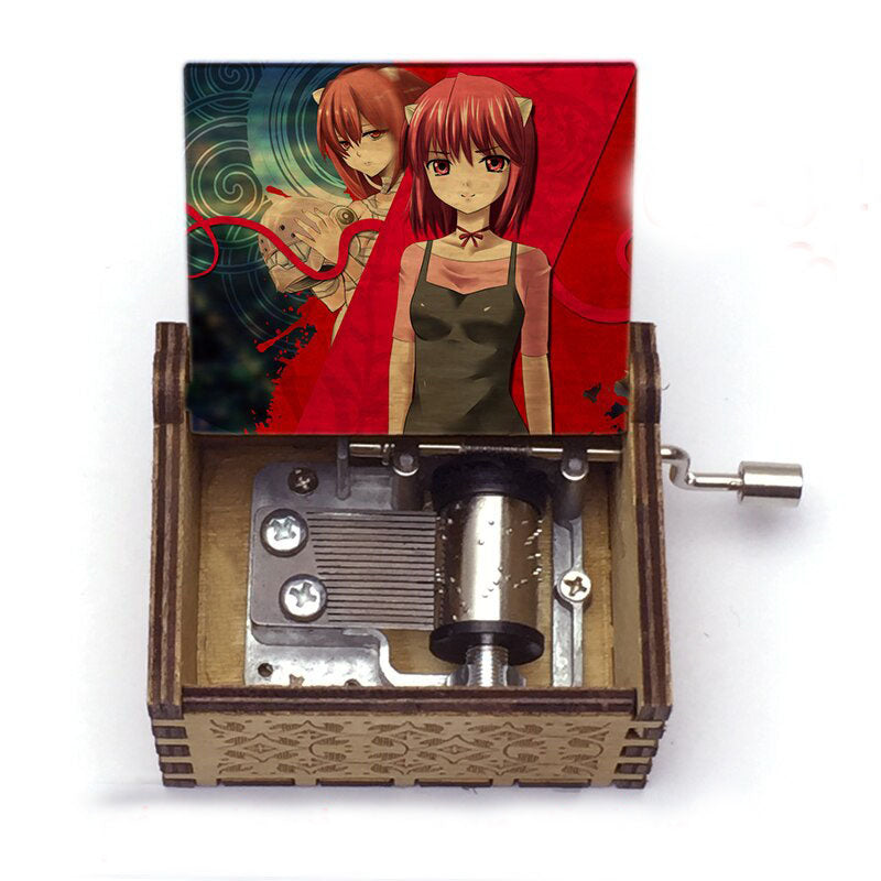 Elfen Lied "Lilium" - Wooden Music Chest