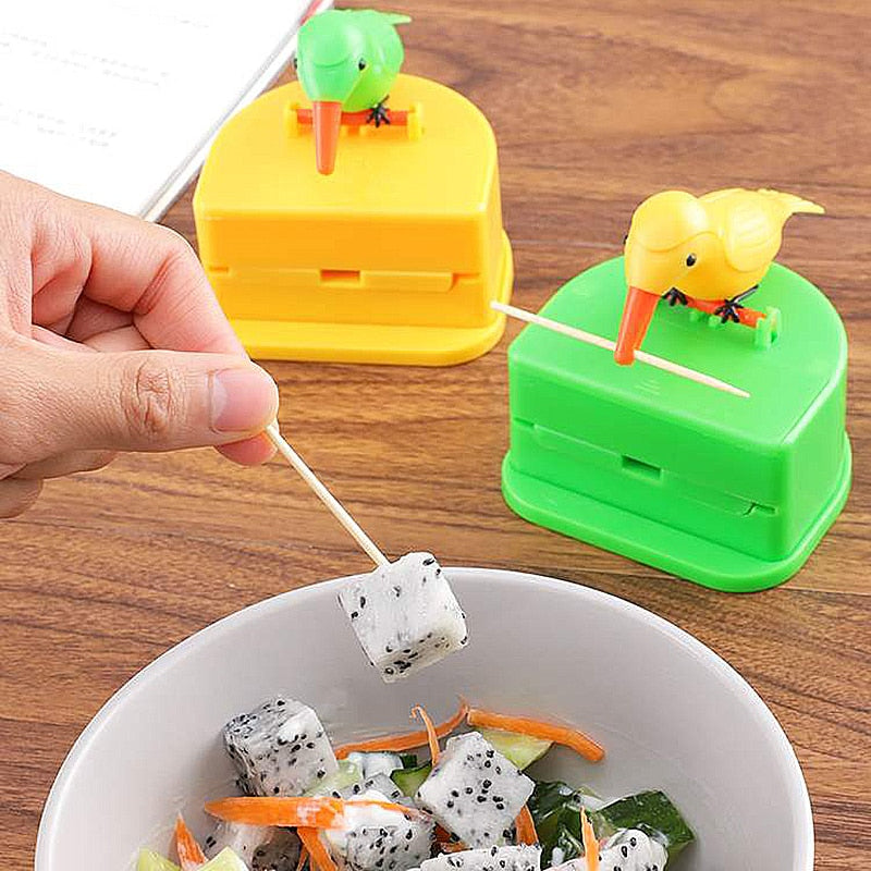 Small Bird Toothpick Dispenser Storage