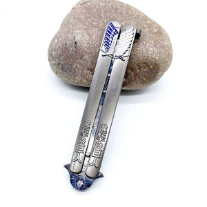 Attrack On Titan Balisong Butterfly Knife