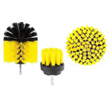 3Pcs/Set Electric Drill Brush Power Scrubber