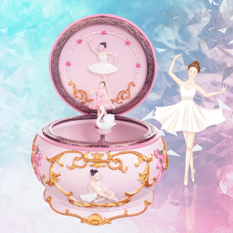 Romance Ballerina Music Box