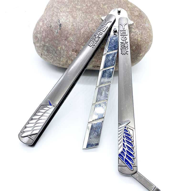 Attrack On Titan Balisong Butterfly Knife