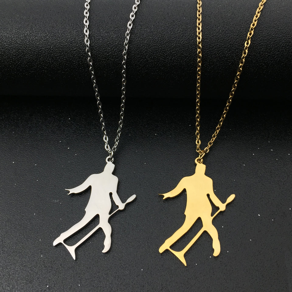Elvis Presley - Figure Stainless Necklace