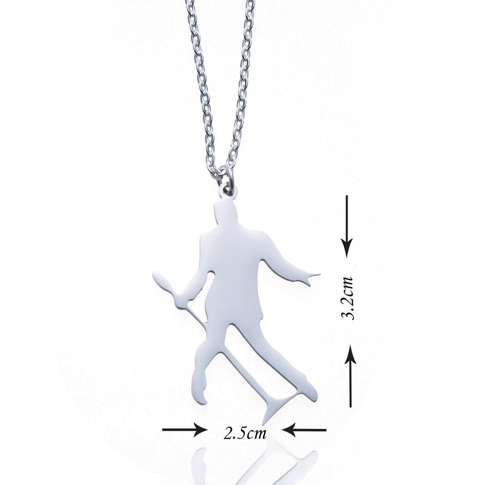 Elvis Presley - Figure Stainless Necklace