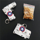 Folding Band Launcher Keychain Gun