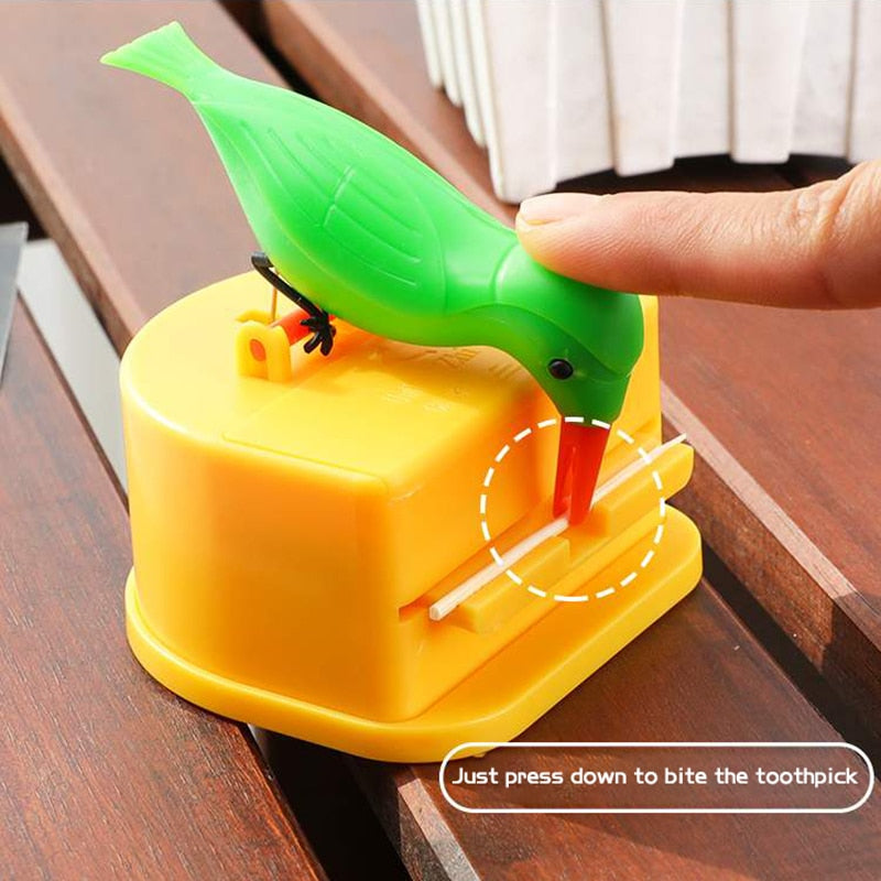 Small Bird Toothpick Dispenser Storage