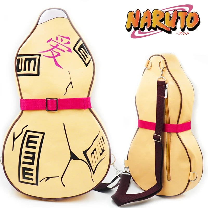 Anime Naruto Gaara's Gourd Leather Bag