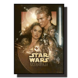 Star Wars Saga Canvas Wall Art – Retro Movie Posters & Minimalist Aesthetic Prints for Home Decor