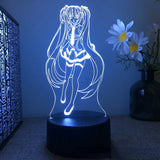 Anime Sailor Moon Colorful Led Night Light