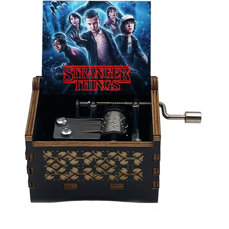 Stranger Things Wooden Music Box