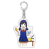 Weathering With You Chibi Acrylic Keychain Collection - Hodaka & Hina Cute Anime Couple Charm Set - Clear Double-Sided Pendant Keyring for Bags, Ita Bags & Anime Fans